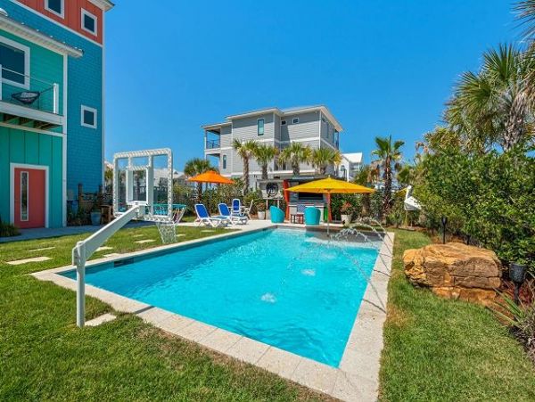 Walk to Beach Navarre Vacation Pool Home Four Bedroom