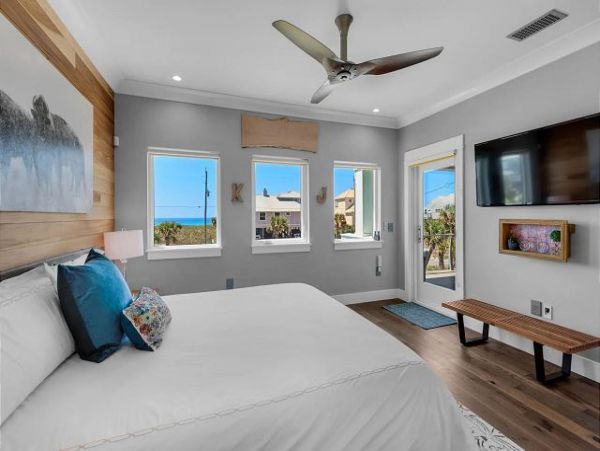 Walk to Beach Navarre Vacation Pool Home Four Bedroom