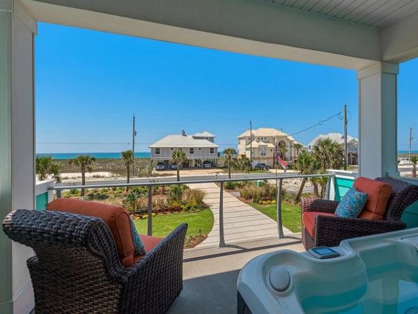 Walk to Beach Navarre Vacation Pool Home Four Bedroom