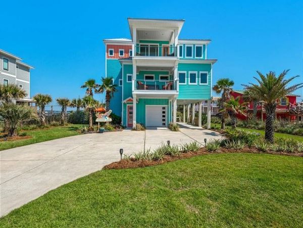 Walk to Beach Navarre Vacation Pool Home Four Bedroom