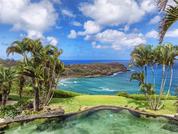 Kilauea Luxury 14 Bedroom Oceanfront Estate with Two Pools