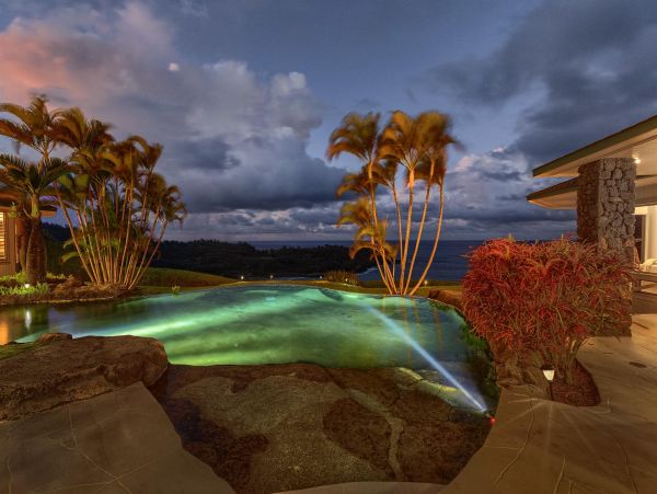 Kilauea Luxury 14 Bedroom Oceanfront Estate with Two Pools