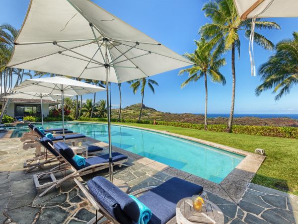 Kilauea Luxury 14 Bedroom Oceanfront Estate with Two Pools
