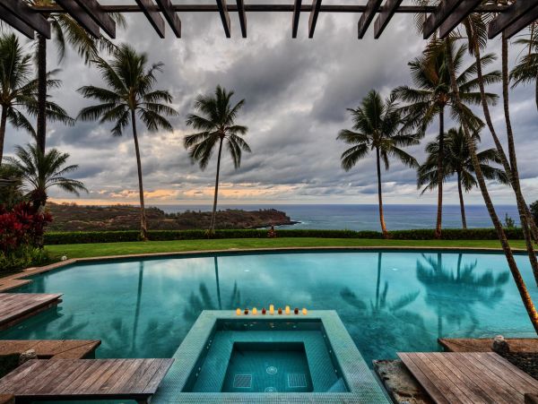 Kilauea Luxury 14 Bedroom Oceanfront Estate with Two Pools