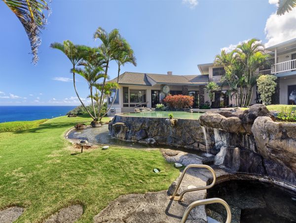Kilauea Luxury 14 Bedroom Oceanfront Estate with Two Pools