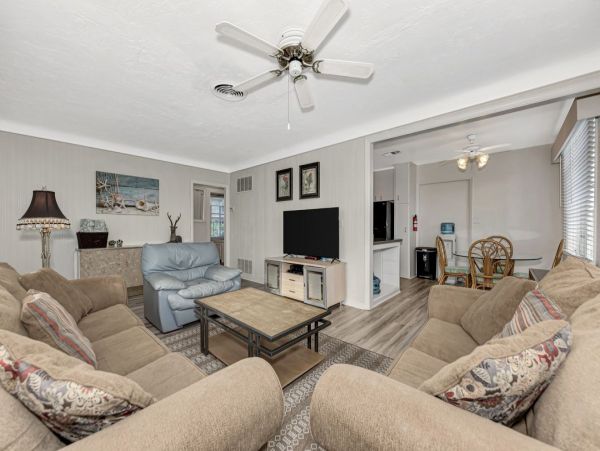 Steps to Beach Lido Key Vacation Home Two Bedroom