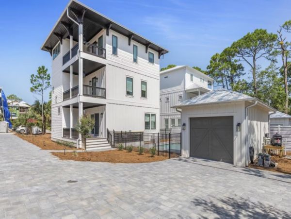 Walk to Beach Santa Rosa Beach Vacation Pool Home Six Bedroom