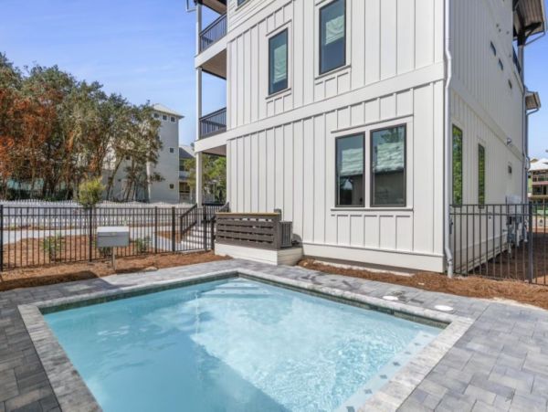 Walk to Beach Santa Rosa Beach Vacation Pool Home Six Bedroom