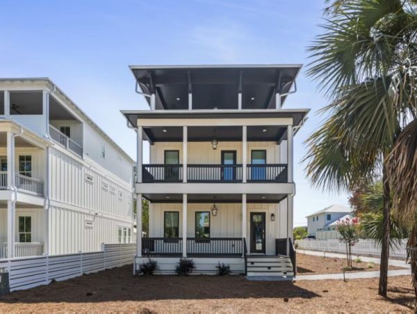 Walk to Beach Santa Rosa Beach Vacation Pool Home Six Bedroom