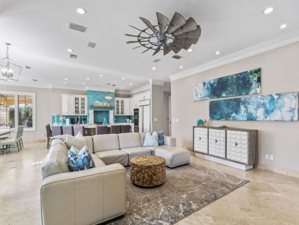Incredible Luxury Home with Pool in a Gated Gulf Front Community