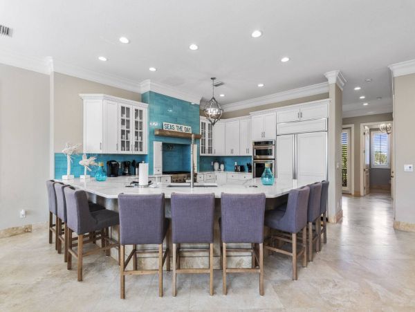 Incredible Luxury Home with Pool in a Gated Gulf Front Community