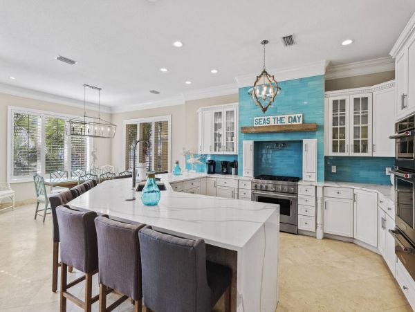 Incredible Luxury Home with Pool in a Gated Gulf Front Community
