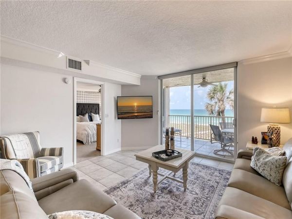 Longboat Key Beach Rentals Gulf Front 3-Bedroom with Panoramic Views