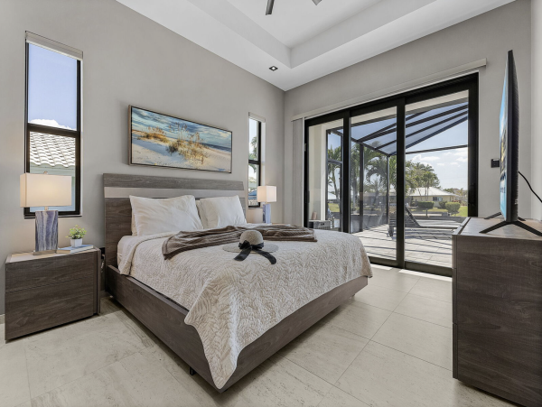 Cape Coral Waterfront Rental with Pool, Dock & Gulf Access