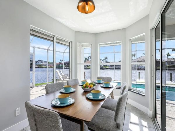 Cape Coral Vacation Pool Home Three Bedroom