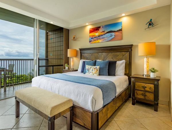 Ocean View Two Bedroom Vacation Condo in Wailea