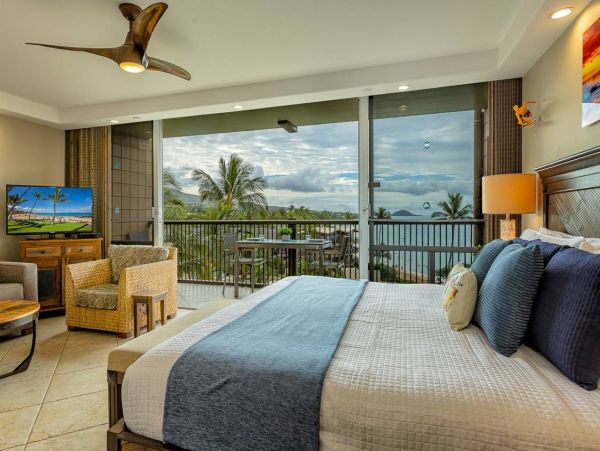 Ocean View Two Bedroom Vacation Condo in Wailea
