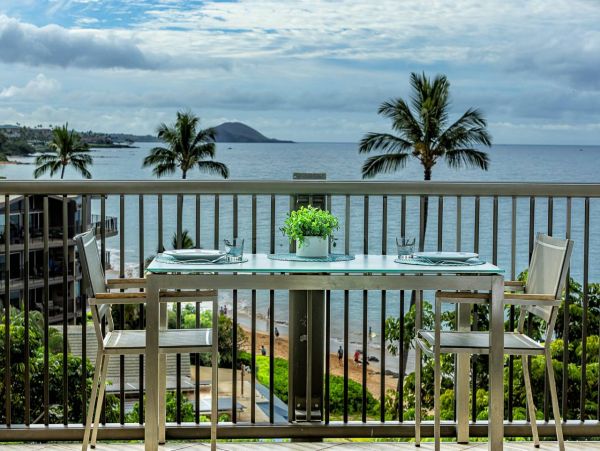 Ocean View Two Bedroom Vacation Condo in Wailea