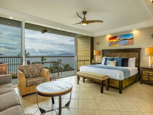 Ocean View Two Bedroom Vacation Condo in Wailea