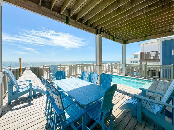 Gulf Shores Beachfront Eight Bedroom Vacation Home