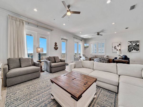 Gulf Shores Beachfront Eight Bedroom Vacation Home