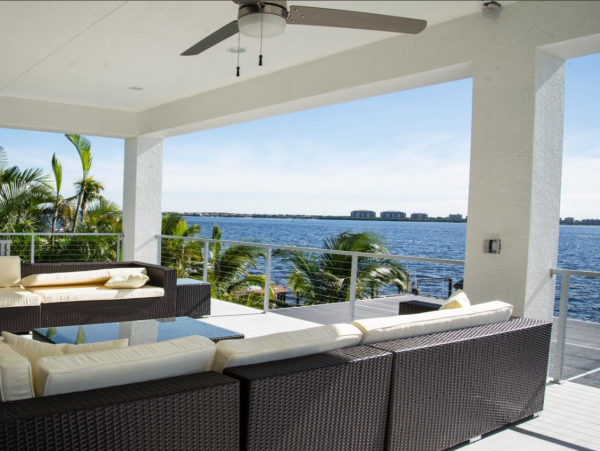 Riverfront Vacation Home in Cape Coral with 5 Bedrooms & Pool