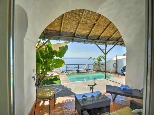 Ocean Views Praiano Vacation Pool Home Sleeps Six Guests