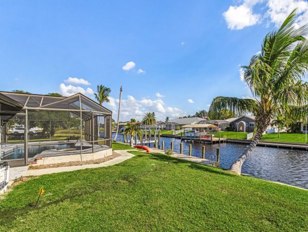 Canalside Three Bedroom Rental Home in Cape Coral