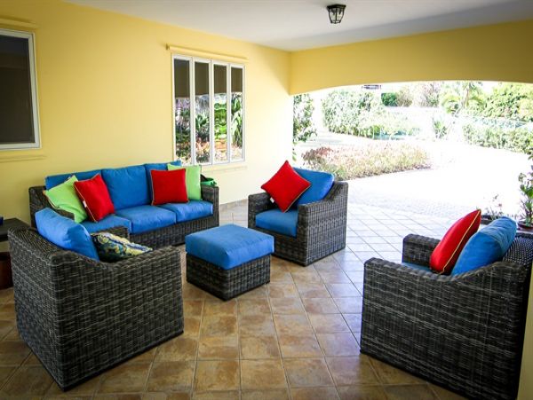 Steps to Beach Rincon Vacation Home Sleeps 17 Guests