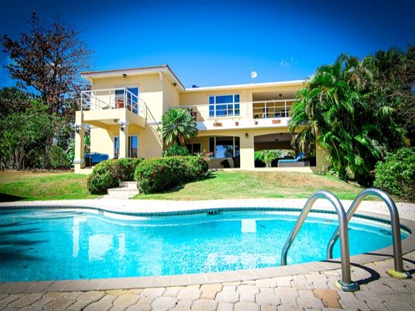 Steps to Beach Rincon Vacation Home Sleeps 17 Guests