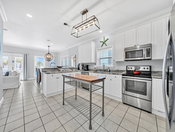 Seagrove Beach Six Bedroom Gulfside Vacation Rental Home