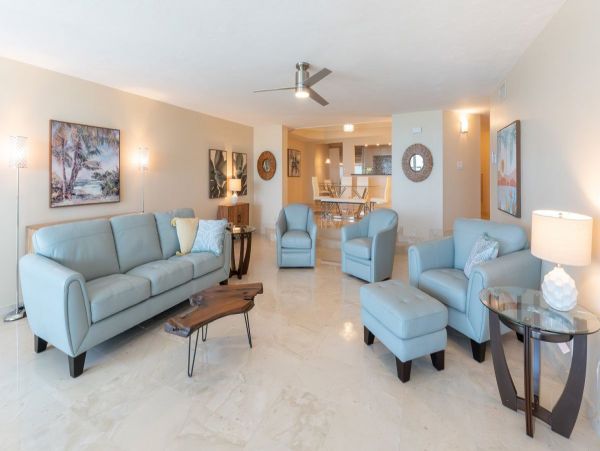 On Beach Marco Island Vacation Condo Three Bedroom