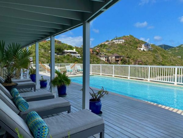 Beachfront Four Bedroom Luxury Vacation Rental in St. John