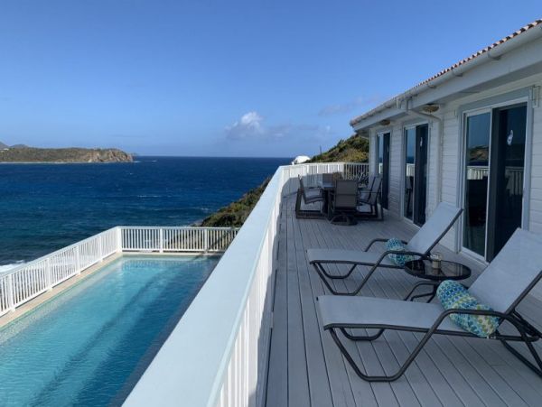 Beachfront Four Bedroom Luxury Vacation Rental in St. John