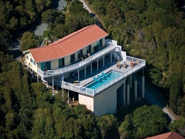 Beachfront Four Bedroom Luxury Vacation Rental in St. John