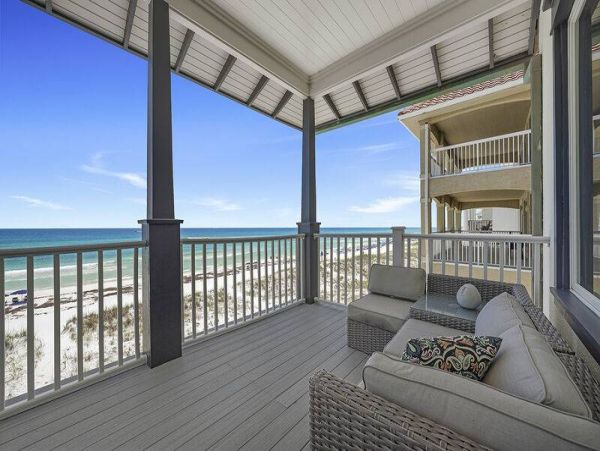 On Beach Destin Vacation Home Sleeps Twenty Guests