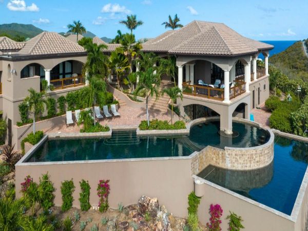 Luxury Six Bedroom Ocean View Vacation Rental in St. John