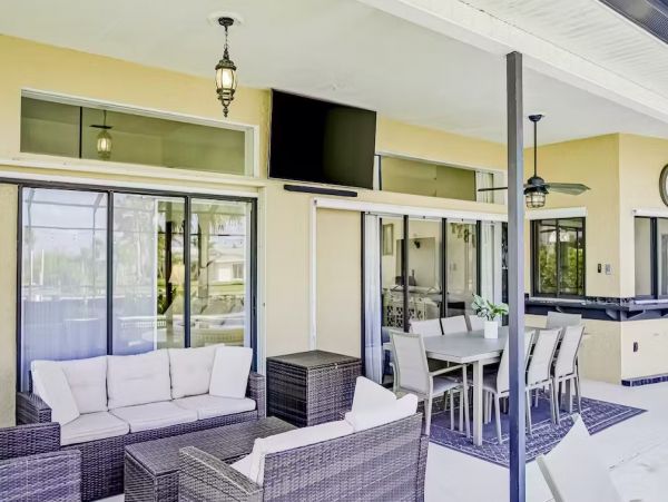 Port Charlotte Waterfront Vacation Rental | Florida Gulf Coast Pool Home