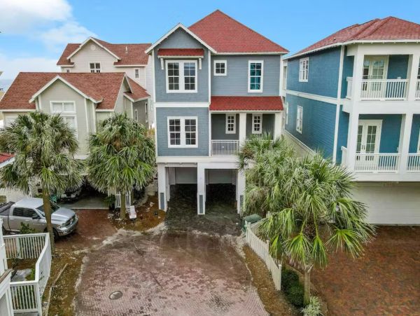 Miramar Beach Five Bedroom Gulf Front Vacation Home
