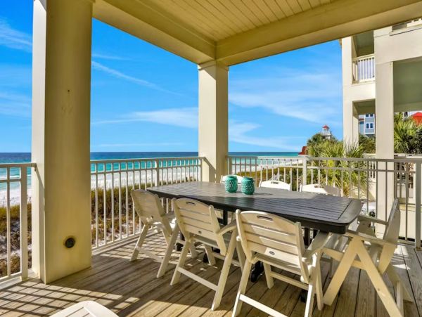 Miramar Beach Five Bedroom Gulf Front Vacation Home
