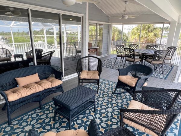 Bay View from This Lovely Pool House