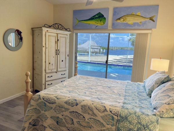 Bay View from This Lovely Pool House