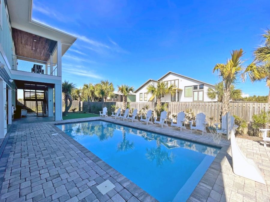 Five Bedroom  Gulf View Vacation Rental Home in Pensacola Beach