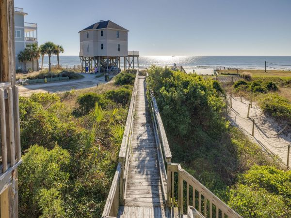 Oceanfront Four Bedroom Vacation Rental in Folly Beach
