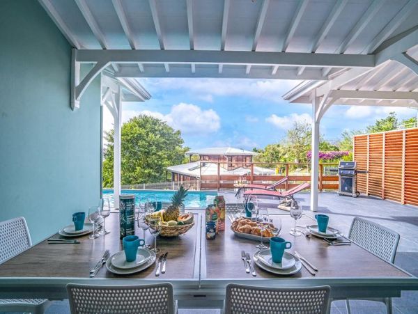 Sea View Four Bedroom Vacation Rental Home in Martinique