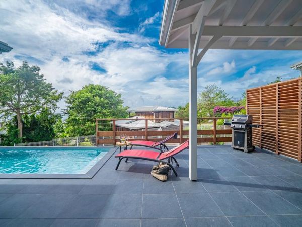 Sea View Four Bedroom Vacation Rental Home in Martinique