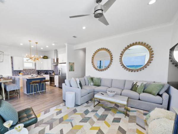 Panama City Beach Beachfront Home Modern Living & Tranquility