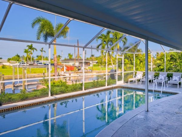 Canal-Front Vacation Home with Pool & Dock