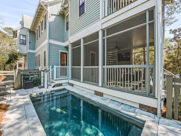 Santa Rosa Beach Vacation Pool Home Walk to Beach
