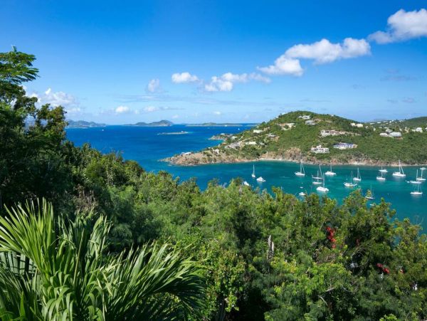Walk to Beach St. John Vacation Home Five Bedroom